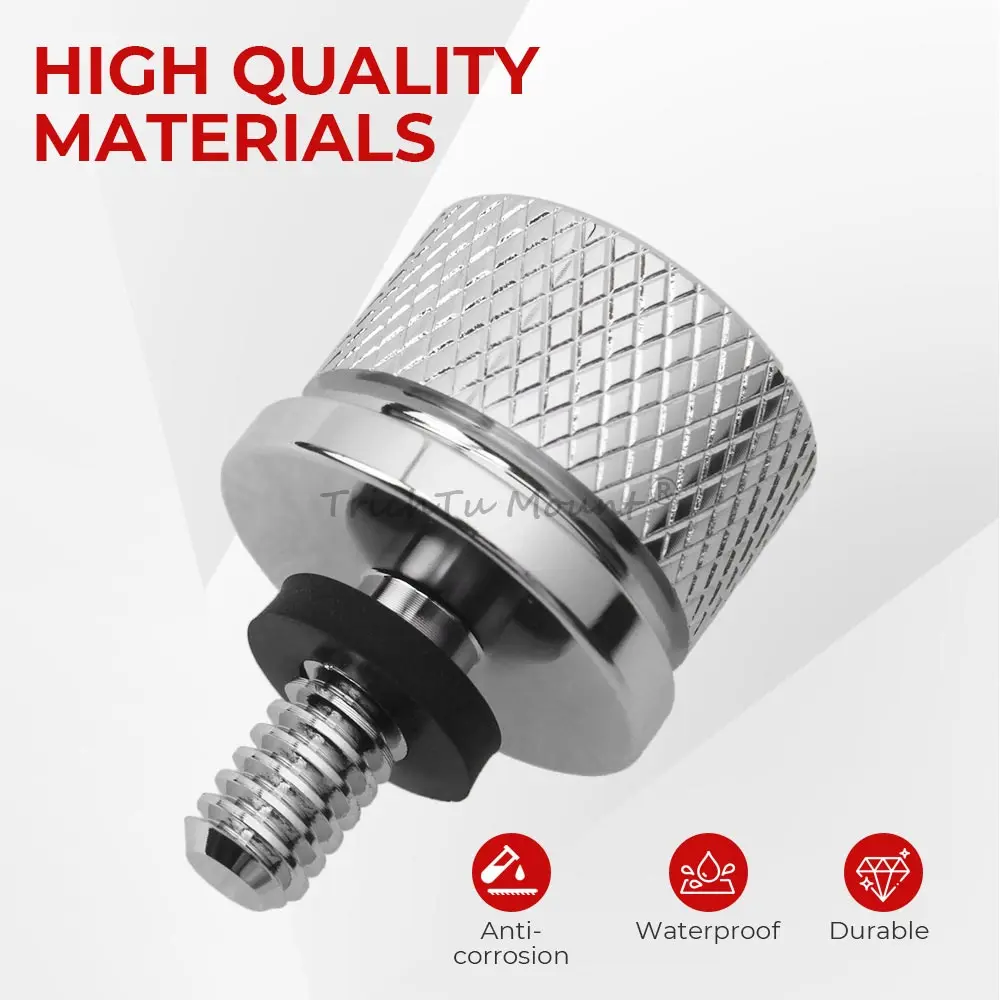 Motorcycle 1PCS Chrome Fender Rear Seat Bolt Quick Screw Fit For Indian Scout Bobber Sixty Twenty Rogue Chief Dark Horse Screws