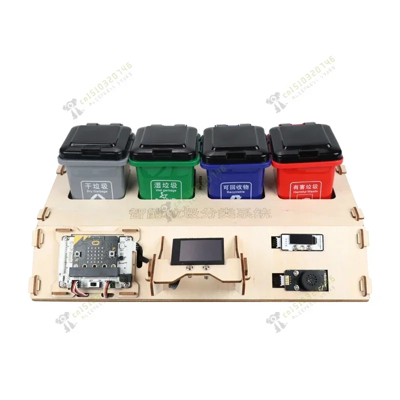 Programming ligent Garbage Classification Kit AI Vision Module Image  Voice Broadcast