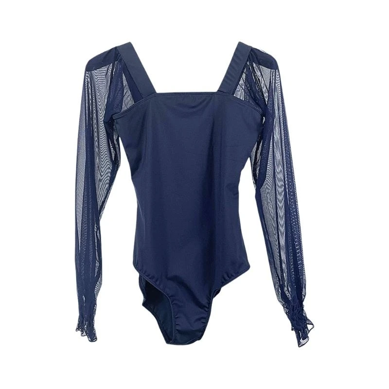 Ballet Leotards cho phụ nữ tay áo dài tay thể dục dụng cụ thể dục dụng cụ nhảy múa lê