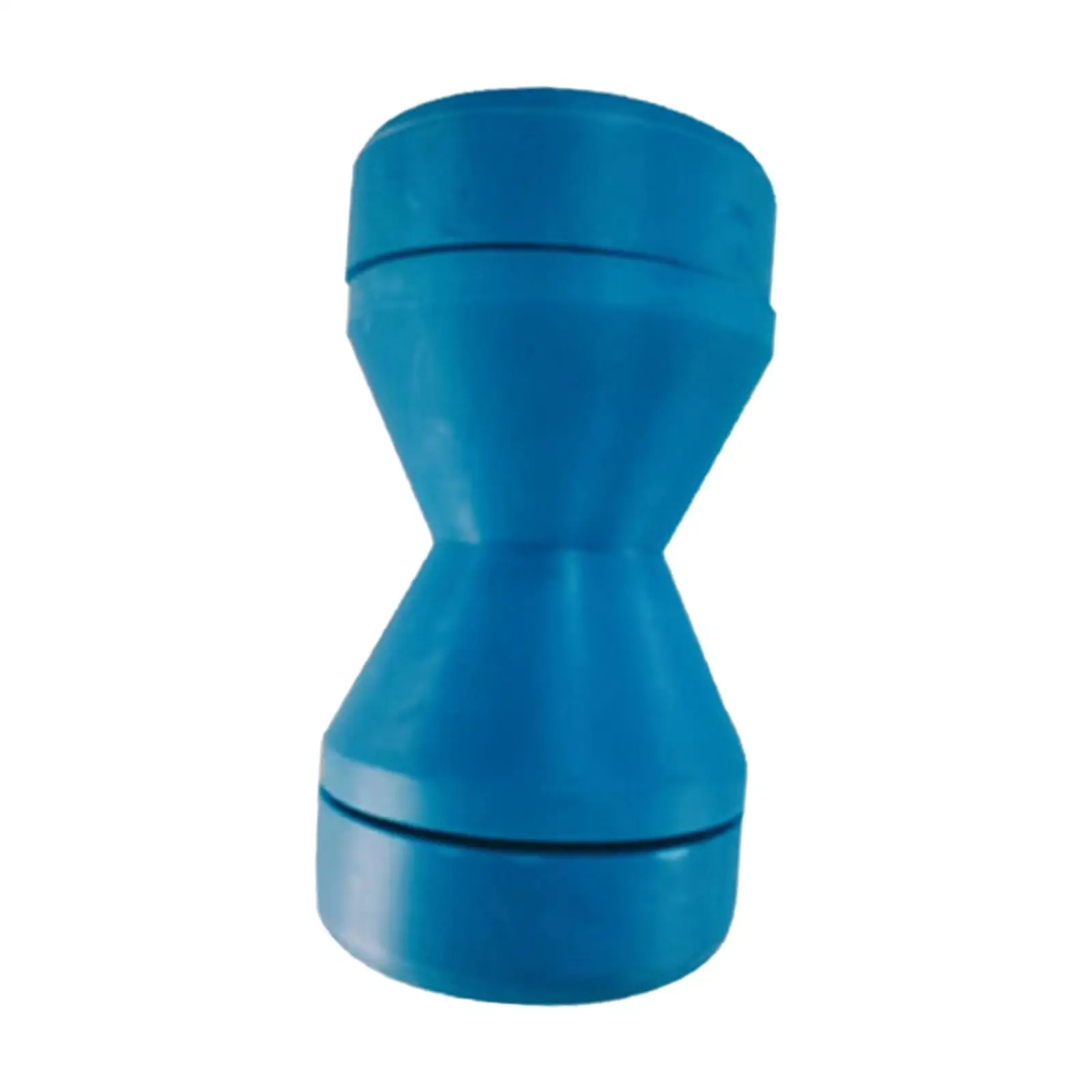 Boat Trailer Roller 90mm Polyurethane Non Marking Blue Stopper Marine Keel Roller Bow Roller for Canoe Speedboat Yacht