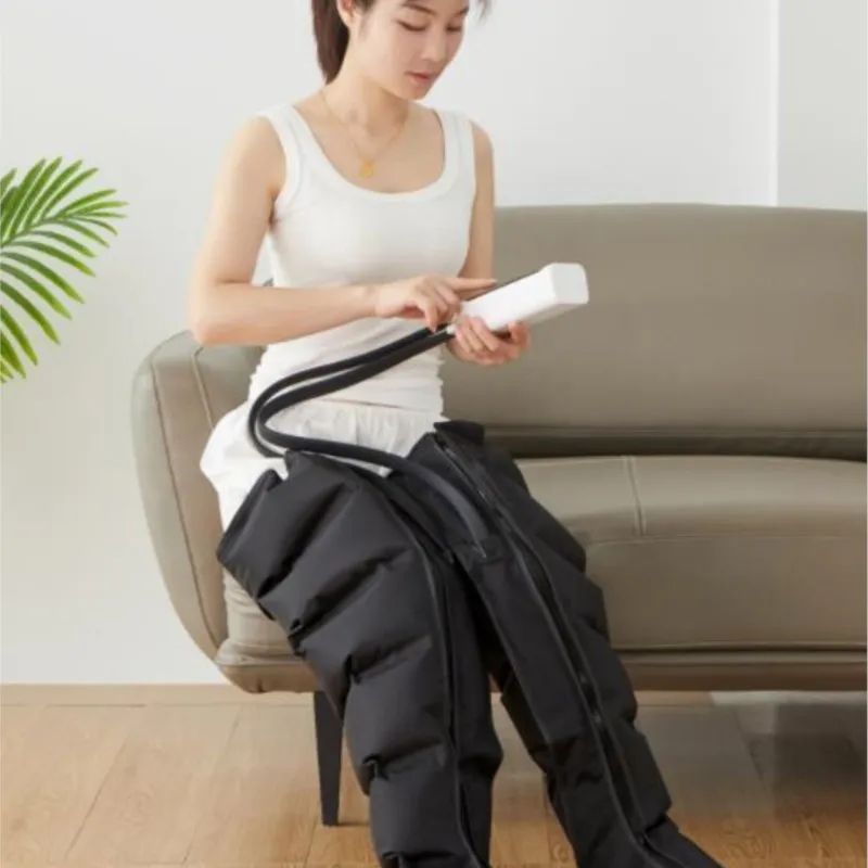 

Air Compression Leg Massage Pneumatic Boots Used for Circulation and Leg Muscle Relaxation to Relieve Varicos Veins