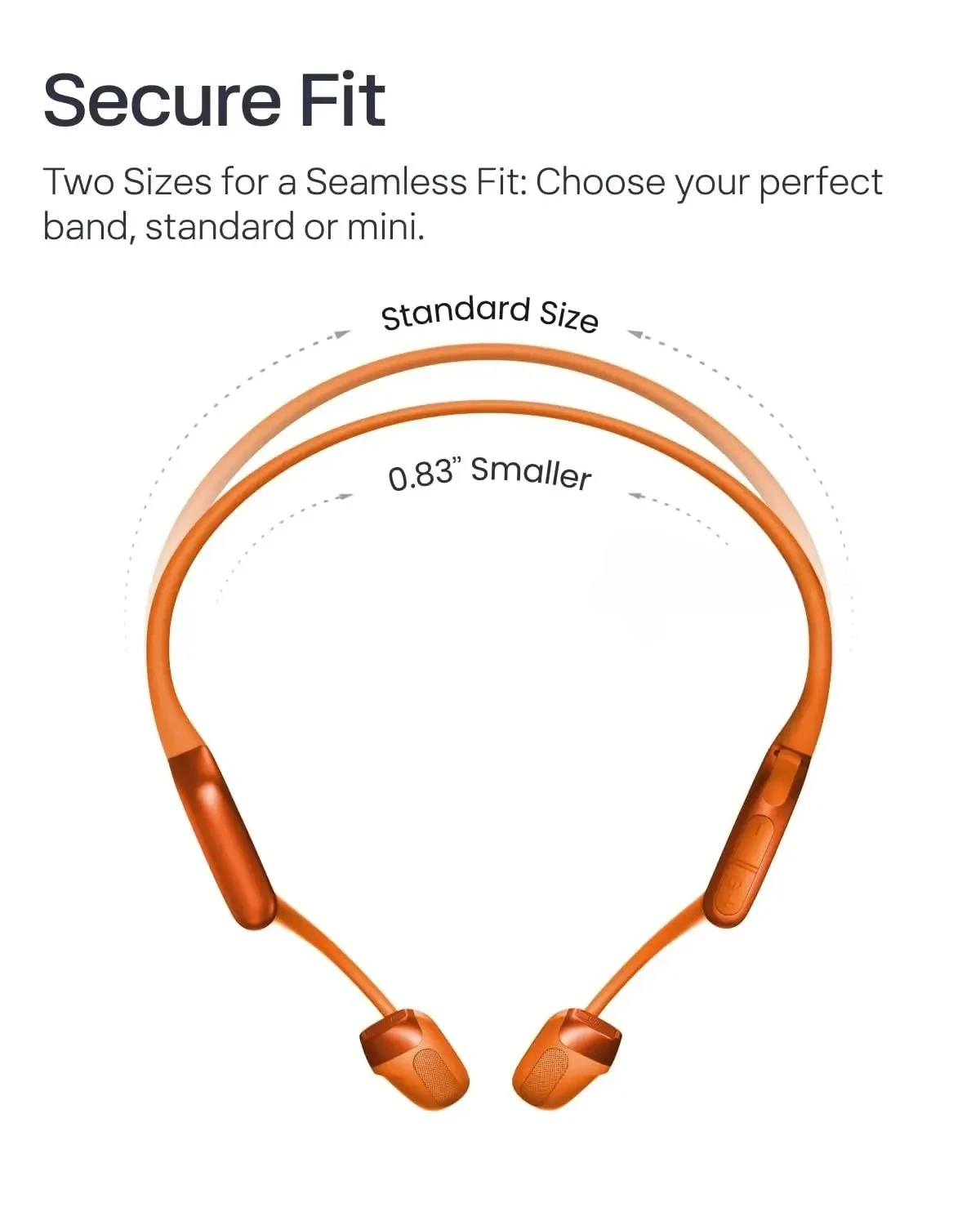 2026 sell SHOKZ New OpenRun Pro 2 Mini - Open-Ear, Conduction Sport Headphones - Sweat Resistant, Workout Headphones