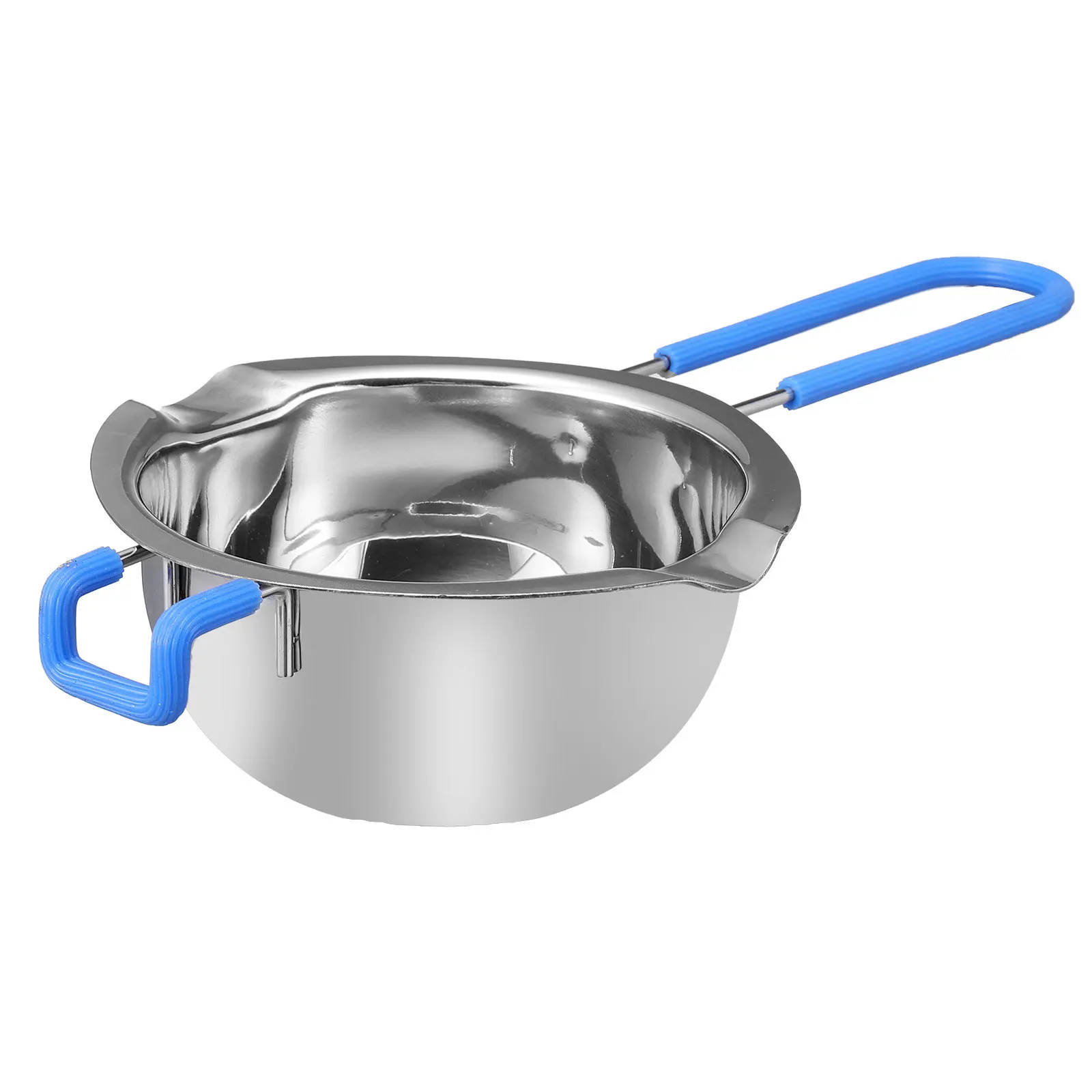 

Stainless Steel Melting Pot for Chocolate Butter Wax Melt Pan Kitchen DIY Candy Warmer Easy Clean Space Saving