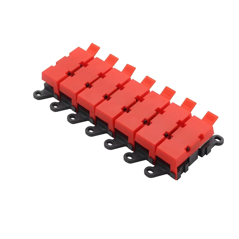 

6 Way Distribution Block 200A Fork Bolt Fuse Holder Bolt For Car Truck RV On Fuse Type Power Distribution