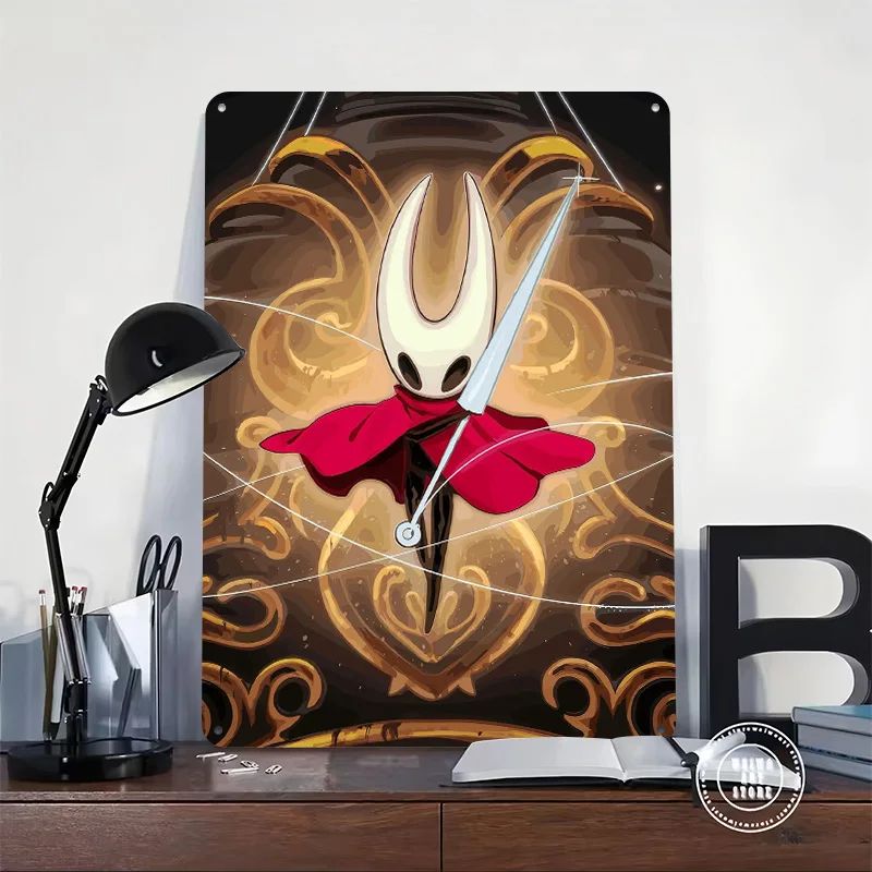 Hornet From Hollow Knight Printed Poster Customized Retro Wall Art Vintage Metal Tin Signs for Home Decor Living Room House Desk