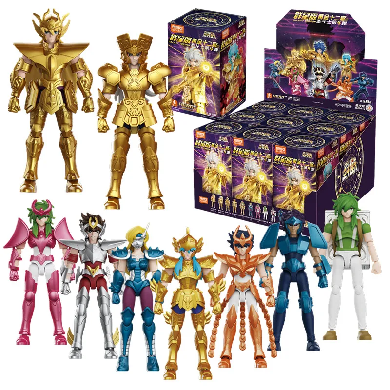 

Конструктор Saint Seiya Galaxy Version 4: Золотой Свят Афродита, Шака, Золотая скрытая фигурка. Коллекционные модели.