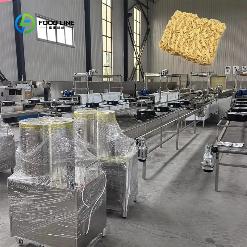 Customized Automatic Small Scale Instant Noodles Making Machine Instant Noodle Processing Line