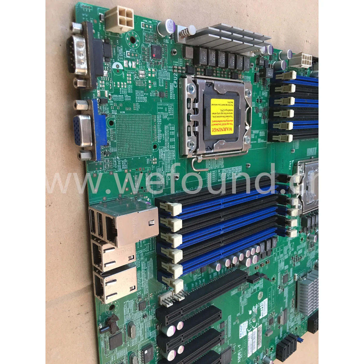 For Supermicro LGA1356 DDR3 Server Motherboard High Quality Fully Tested Fast Ship X9DBI-F