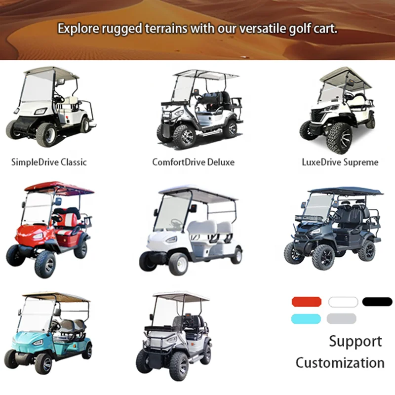 China Wholesale Cheap Price Low Speed Carros De Golf Cart Car Scooter Supplier Manufacturers