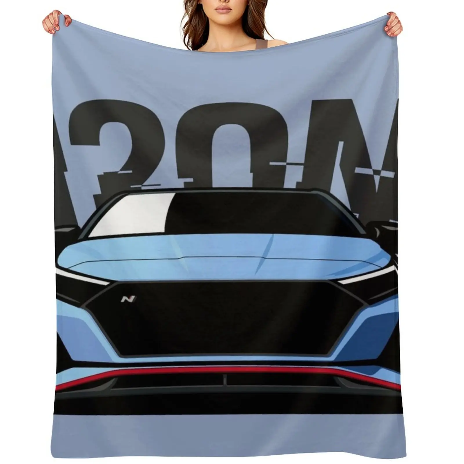 

i20N Throw Blanket Plaid For Decorative Sofa Polar Decorative Throw Blankets