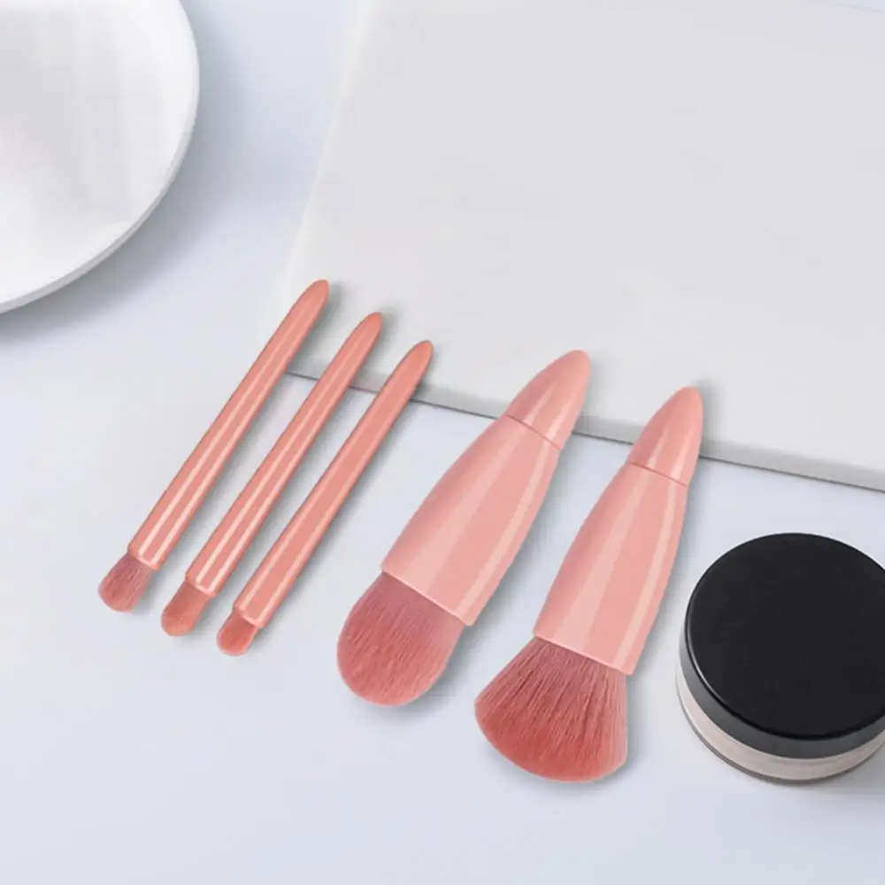 Set di strumenti per pennelli per trucco Shadow Box e specchio Foundation Blush Blending Make Up Brush con occhi in polvere cosmetica