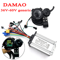 Original FLJ Electric Scooter Knuckle Throttle Switch DAMAO MA01 LCD Display 36V 48V 52V 60V High Speed Motor Controller