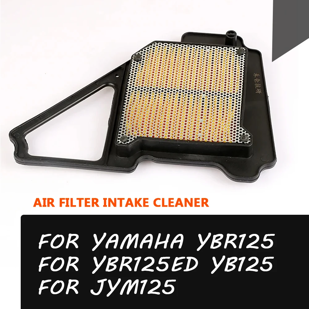 For Yamaha YBR 125 JYM 125 YBR125 YBR125ED JYM125 YB 125 Z YB125 2008 Accessories Air Filter Intake Cleaner Air Element Cleaner