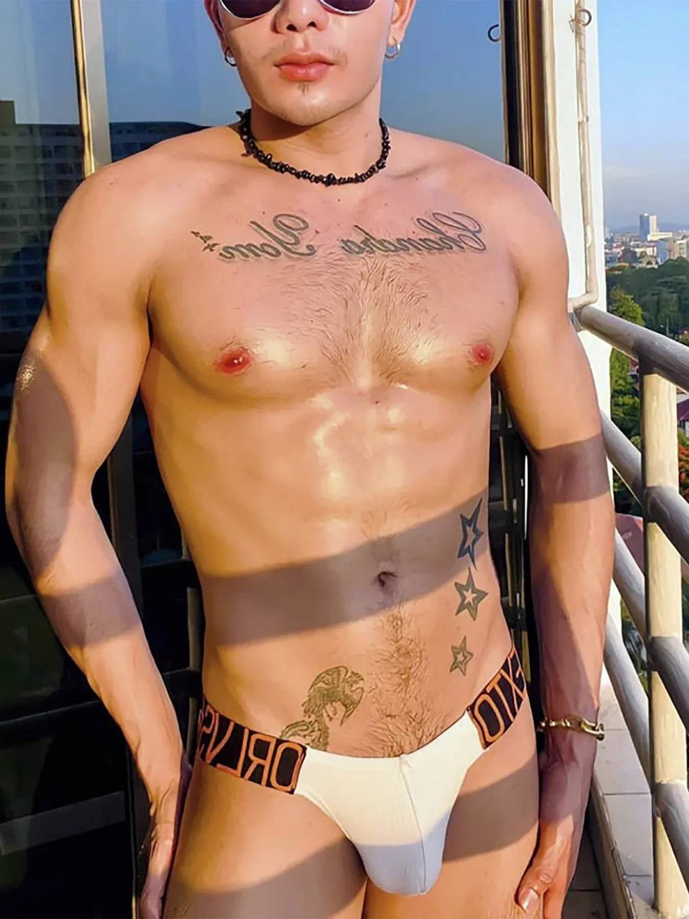 3Pcs Mixed Colors Men's Triangle Underwear Sexy High Fork Cotton Comfortable Low Waist Sports Anti-Wear Legs Men Underwear