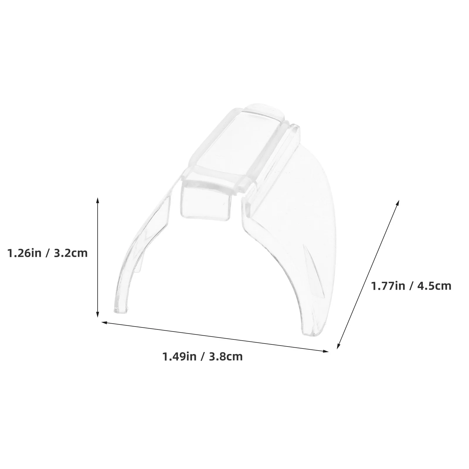 2pcs Eyeglasses Side Shields Clear Flexible Protection For Safety Glasses Universal -Resistant Lightweight Guards Lab