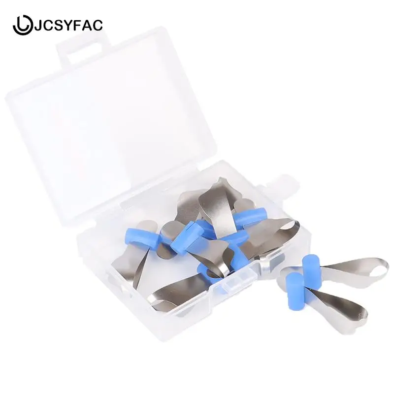 10Pcs/pack Dental Twin Anterior Matrices Matrice Polyester For Teeth Care Dentist Matrix Material