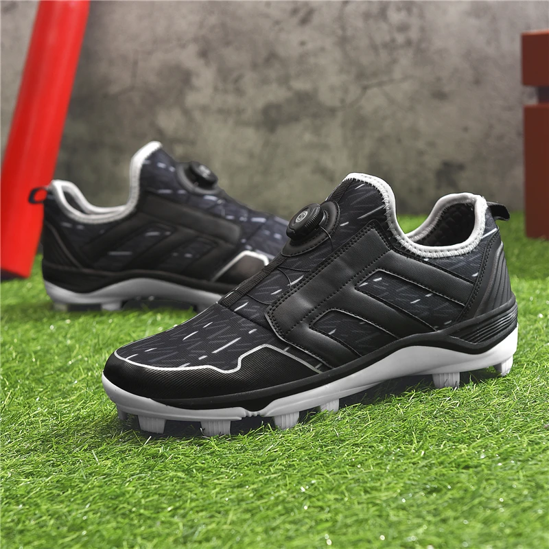 2024 Baseball Shoes Men's Outdoor Sneakers Big Sizes 39-45 Men Baseball Shoes Anti Slip Boys Softball Training Shoes