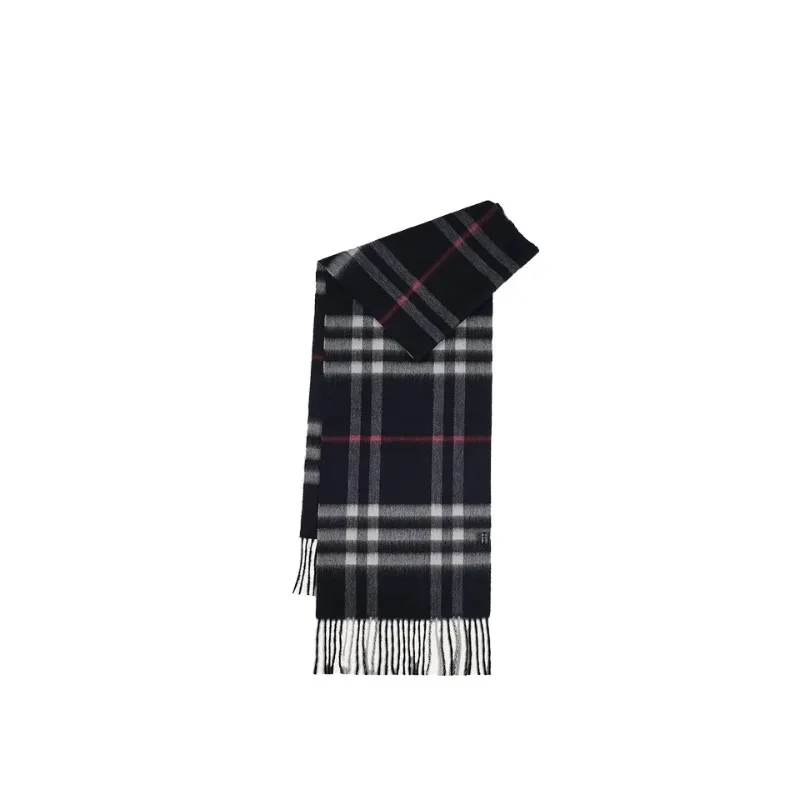 

Soft and comfortable wool scarf to keep warm, winter checkered pure wool scarf
