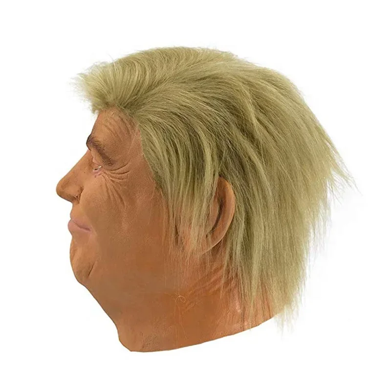 Politician Cosplay: Trump Latex Mask, Creative Choice For Holiday Dress Up President Donald · Trump Cosplay Fans