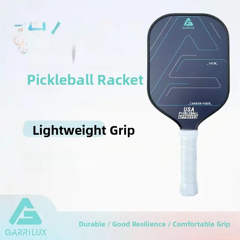 garrilux-carbon-fiber-pickleball-paddle-16mm-unisex-high-elasticity-competition-training-beginner-advanced-paddle-hard
