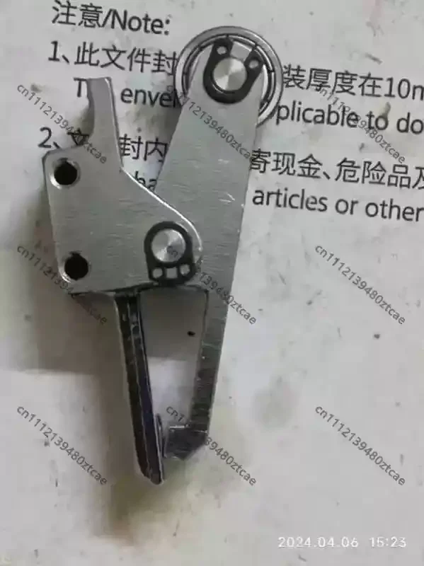 Cartoning Machine Gripper Clamp Spare Replacement Gripping Part For Automatic Packaging Production Equipment