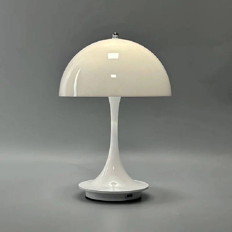 Mushroom 3color Dimming Rechargeable LED Table Lamps Decoration Night for Hotel Portable Night Light Simple Modern Decoration