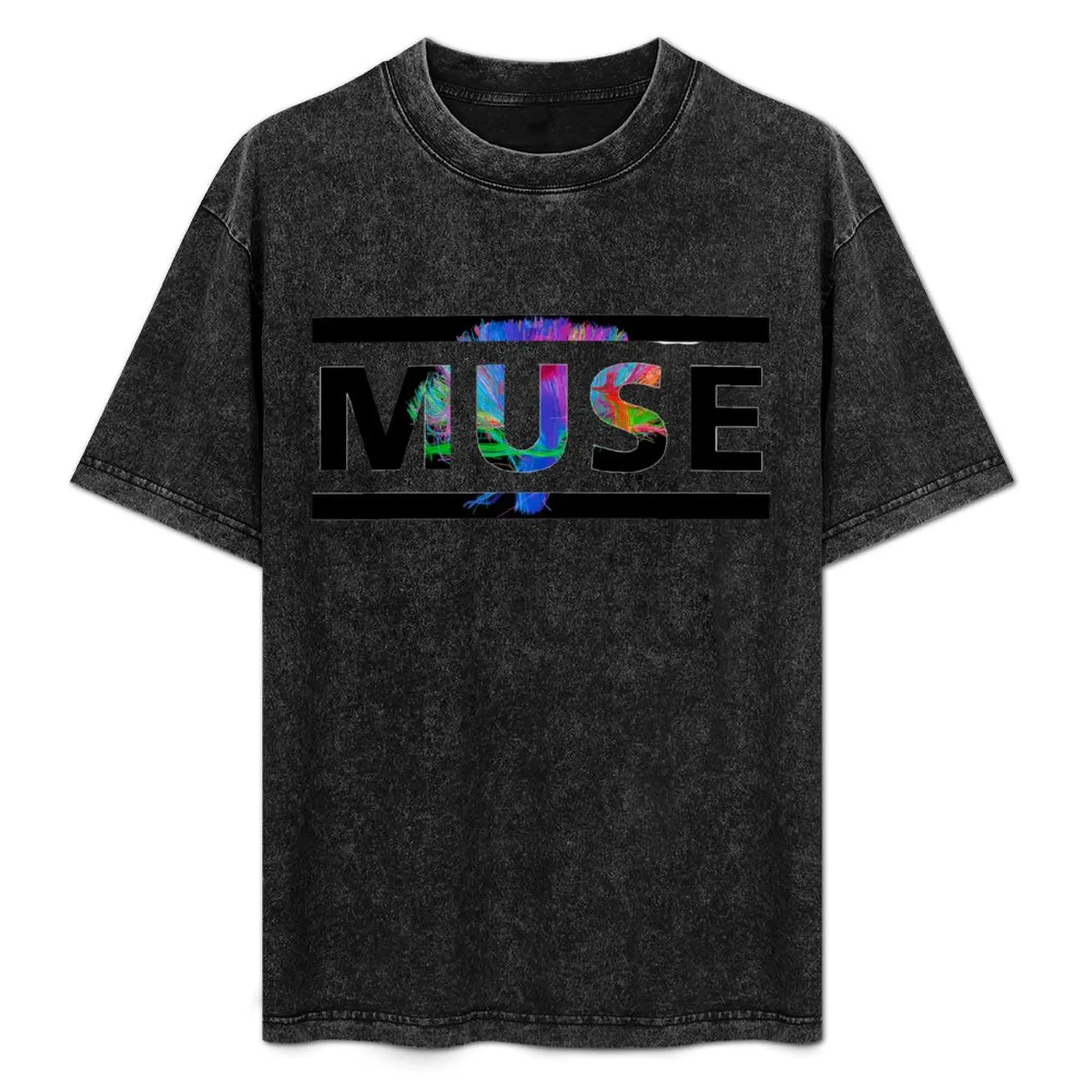 

The 2nd Law Muse Cover Logo T-Shirt Simple Trendy Casual T-Shirt