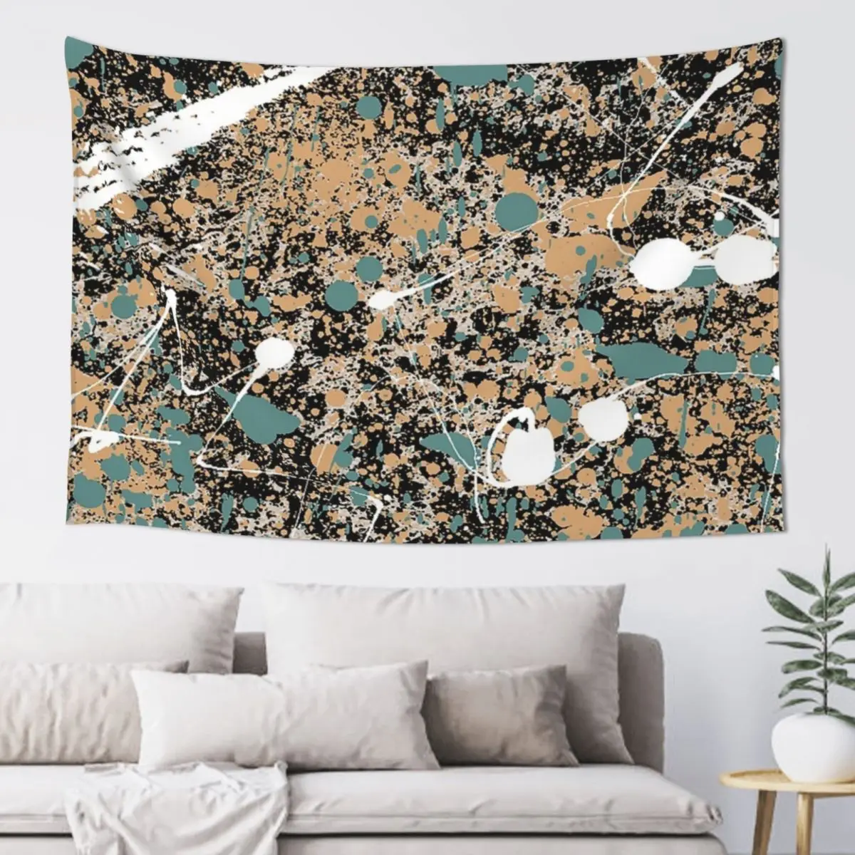 Jackson pollock Tapestry Wall Decor Decoration Home Decor Home Tapestry