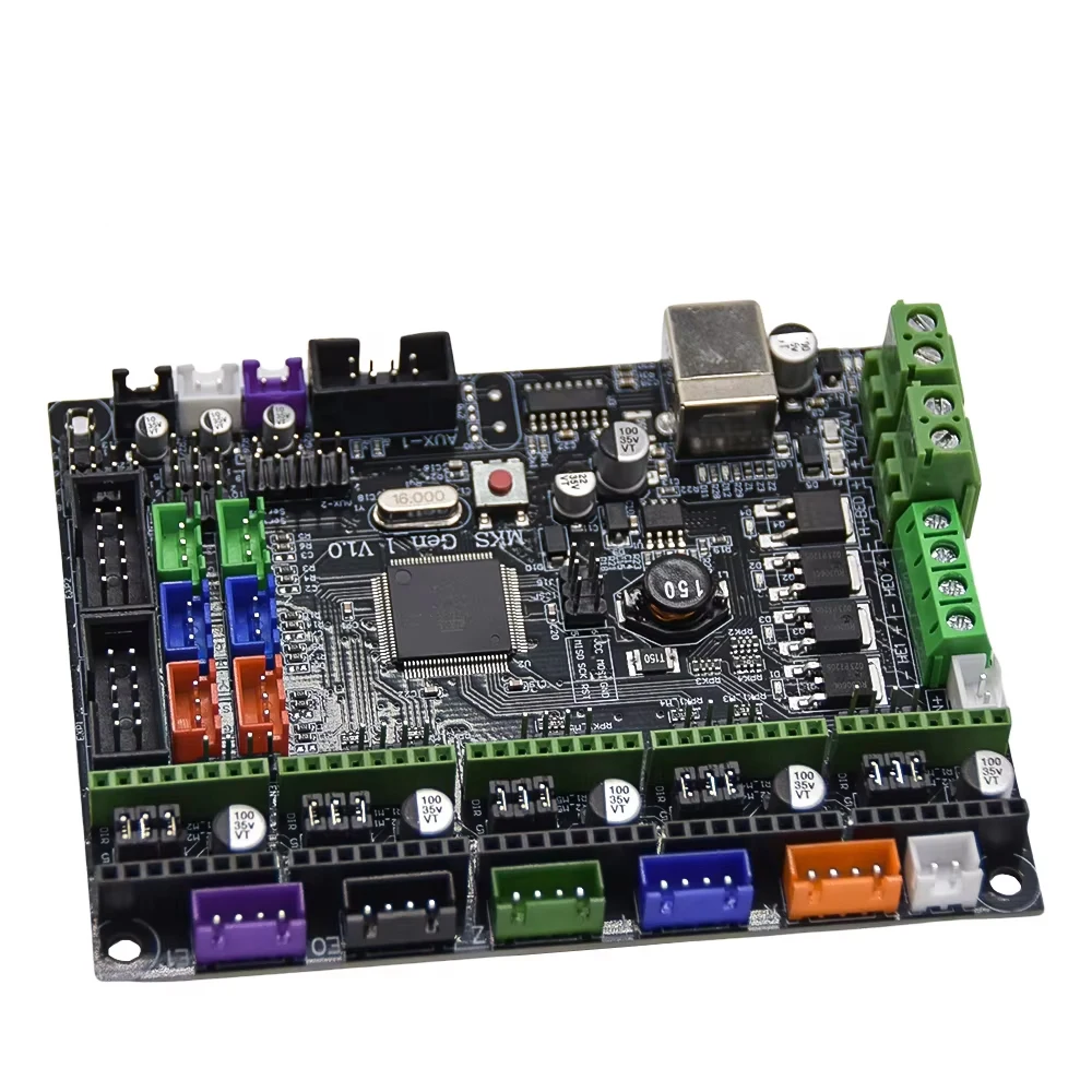 3D Printer Sidewinder X1 and Genius MKS Gen L V1.0 Motherboard With Firmware PCB Board Cable Kit 3Dprinter Accessories