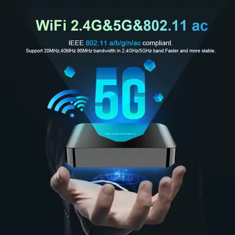 TV98 ATV PLUS Android 14.0 Smart TV Box Dual WIFI BT5.0 4K HD Set Top Box Allwinner H313 Quad Core TV Box Android TV Box