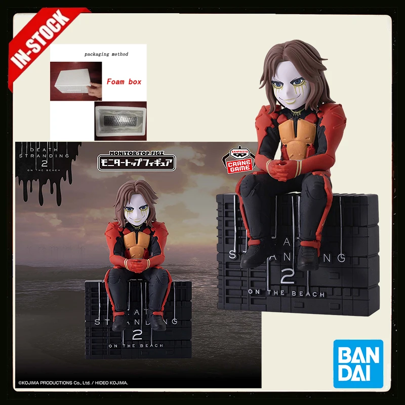Original Banpresto Death Stranding 2: On The Beach Monitor Top Figure Higgs Static Prize Figure Anime Figure Model Toy In Stock