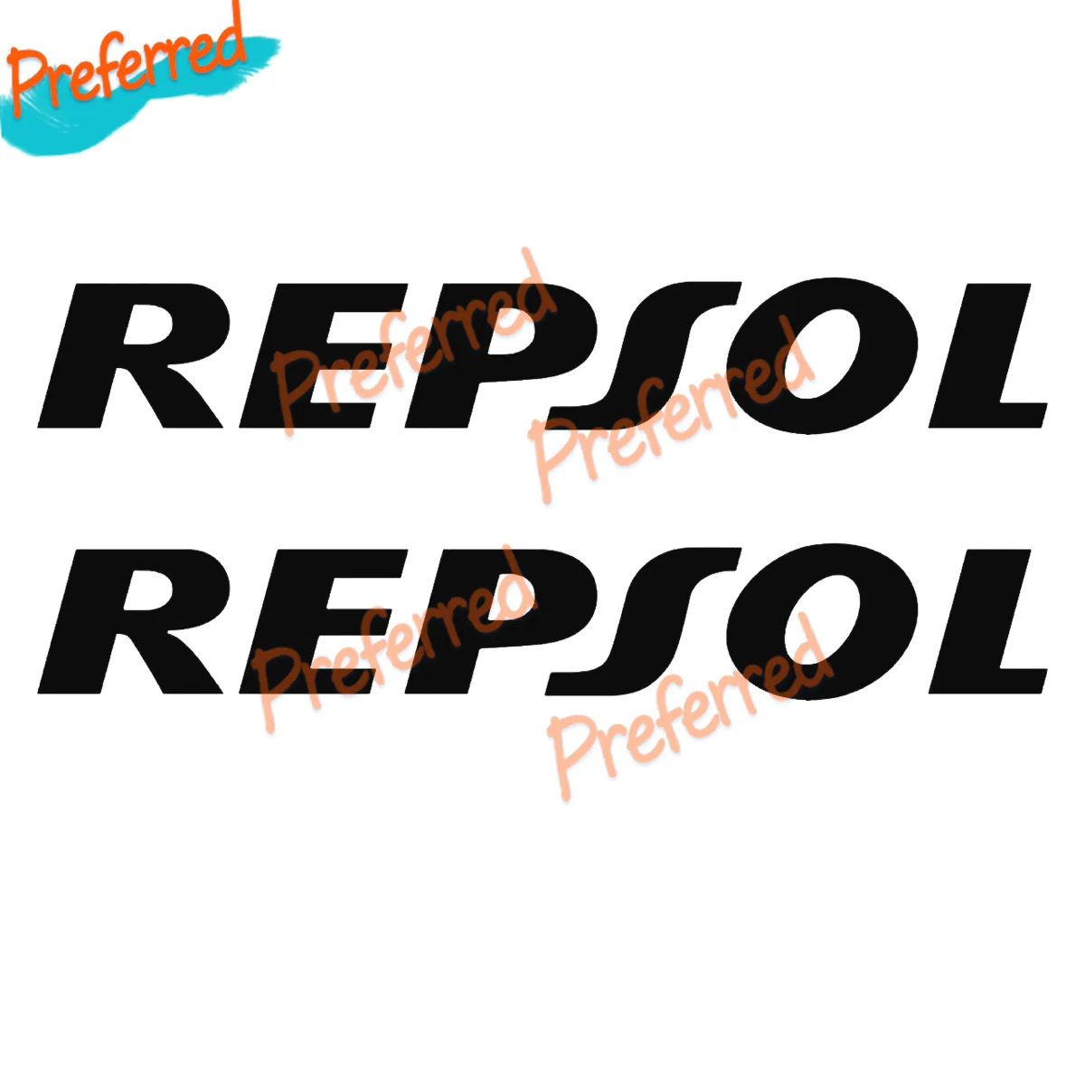 

2x JDM Repsol Cbr Logo Audio Racing Decal Die Cut Stickers Vinyl Decal Customizable in Any Size No Background