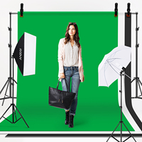 Photography Kit Backdrop Mount Clip Reflector Soft Light Umbrella Softbox Light Bulb Swivel Socket Backdrop Stand Light Stand