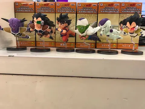 Мини-фигурка Dragon Ball WCF 30th Anniversary Flying Running Flight в коробке с Гоку Супер Сайян Буу Фриза Бирус 8 см топ 8 фигура wcf - №2