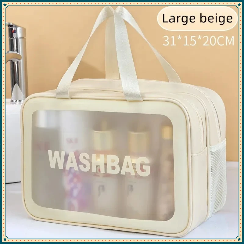 new-model-double-layer-dry-wet-separation-bag-transparent-pu-waterproof-portable-travel-cosmetic-bag-fitness-swimming-essentials
