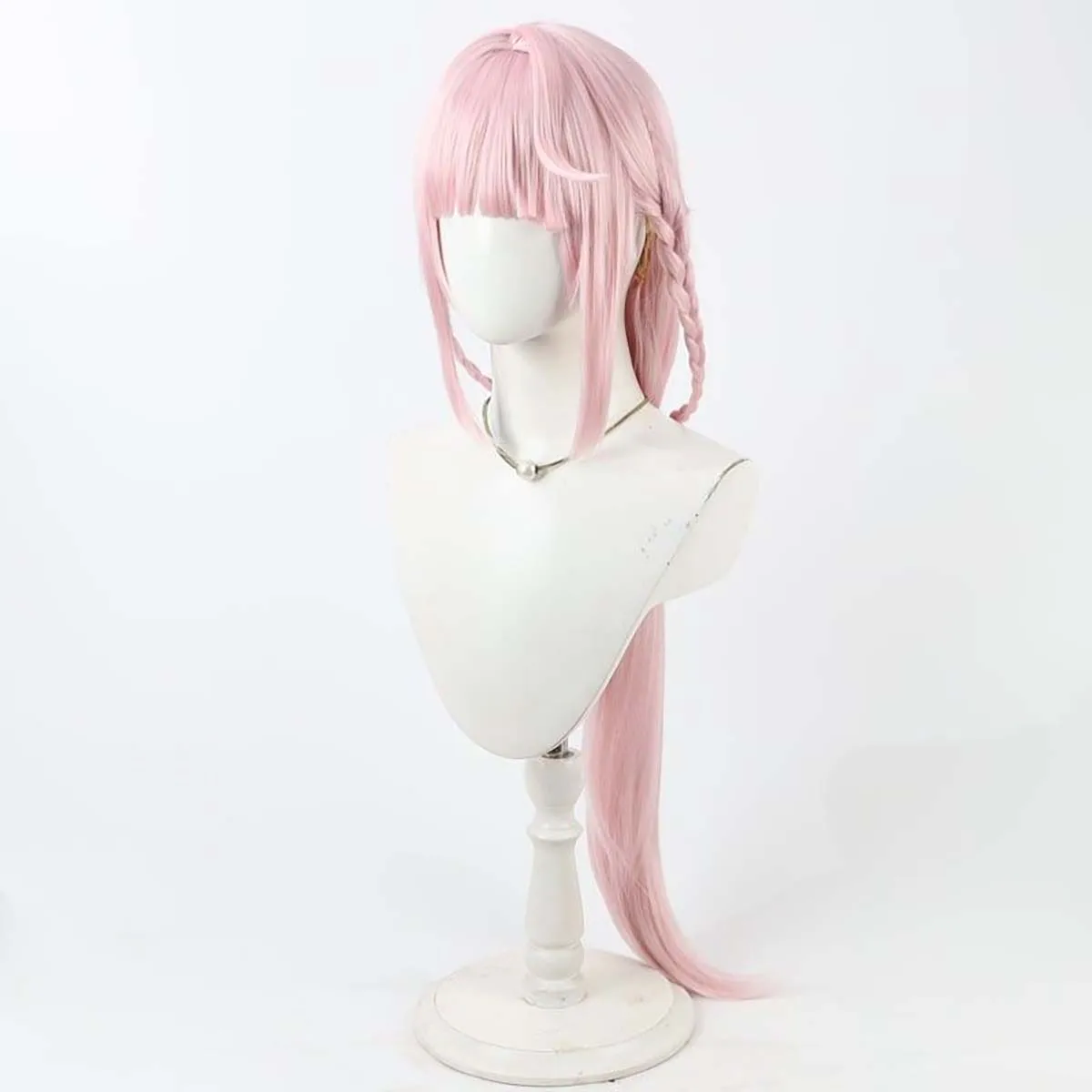 Women Anime  Puella Magi Madoka Magica Cosplay Akemi Tamaki Iroha Long Pink Wig