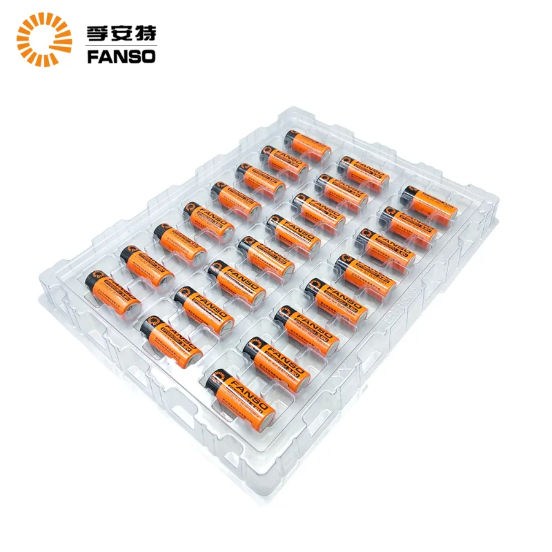 FANSO ER18505M 3.6V Lithium Battery 3500mAh Used For Intelligent Gas Meters, Heat Meters, PLC Servo Machine Drivers