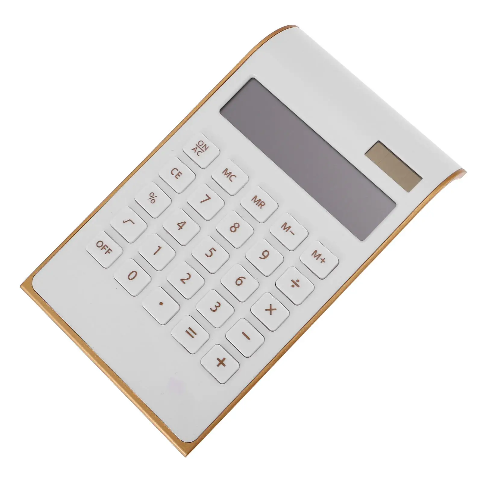 

Solar Calculator 10- Display Compact Lightweight Portable Desk Calculator for Office Use Ultra Thin