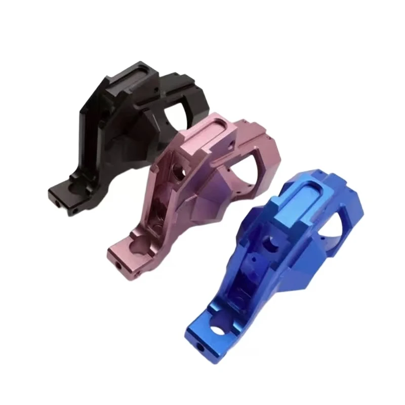CNC machining to customize aluminum alloy anodized special-shaped mechanical brackets
