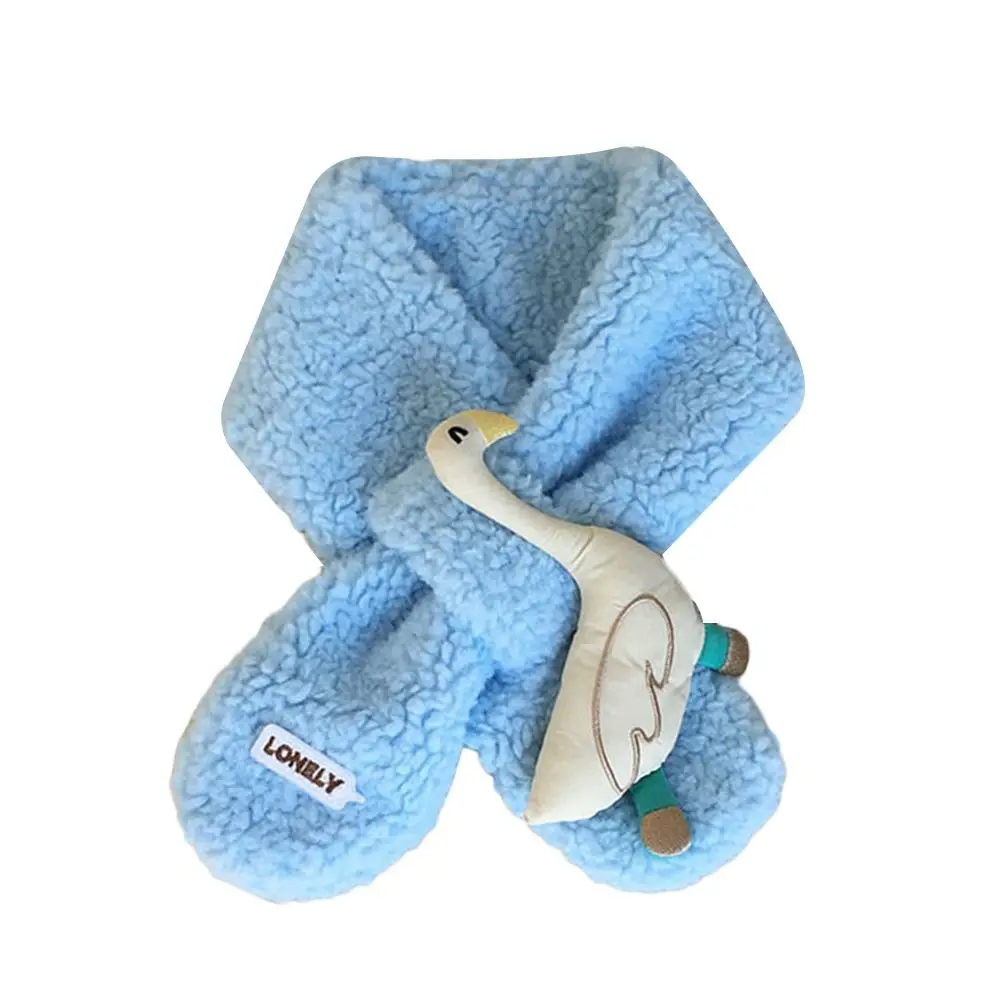 Mode Warme Kinderwintersjaal Dikke Zachte Halswarmer Cartoon Babysjaals Buiten