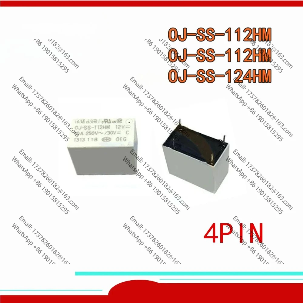 

10 шт./лот Новое реле OJ-SH-105LM OJ-SH-112LM OJ-SH-124LM OJ-SS-105LM OJ-SS-112LM OJ-SS-124LM OJ SS 124LM 3A 4PIN