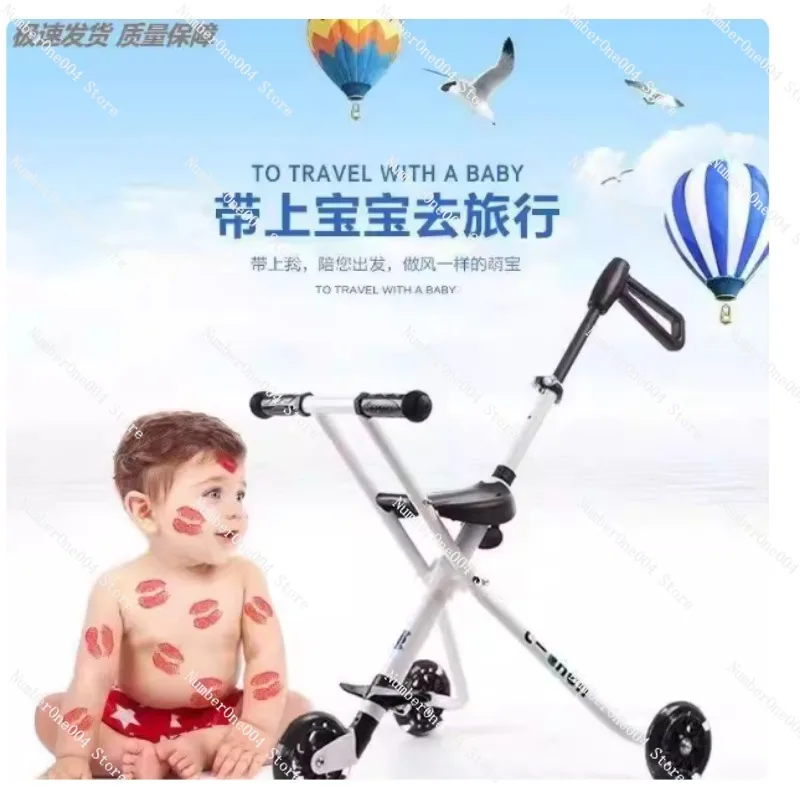 

Portable Lightweight Baby Stroller, Foldable Pushchair for Outdoor Use