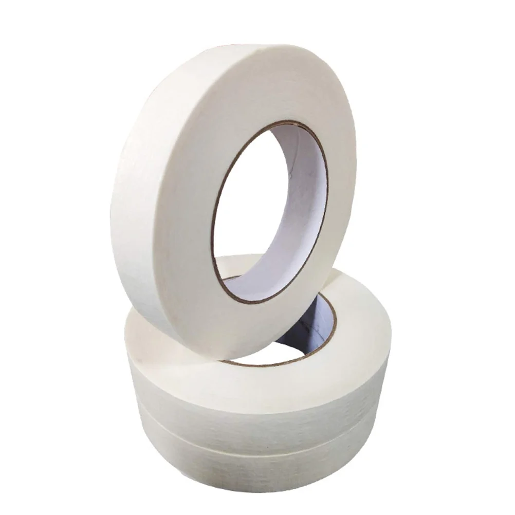 

6 Rolls Masking Tape Textured Paper Adhesive Spray High Viscosity Sticky Wrinkle