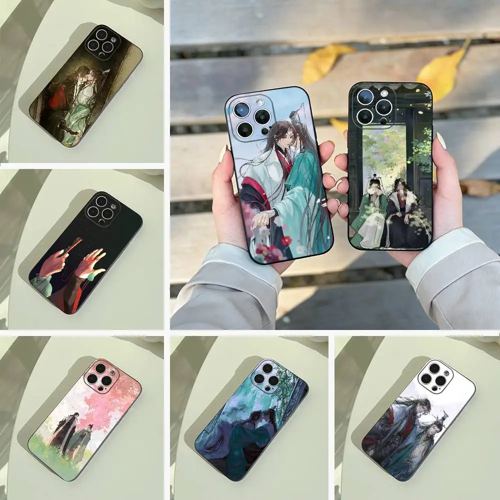 The -Scum- Villain's -Self-Saving -System Phone Case For iPhone17,16,15,14,13,12 Pro Max,  Soft Black Cover