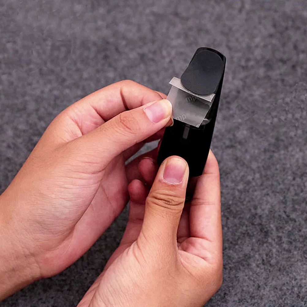 

10 pcs Saxophone Pad Cushions For Alto Tenor Sax Silicone Pads Replacement Mouthpiece Protector Soundproof Anti-Vibration