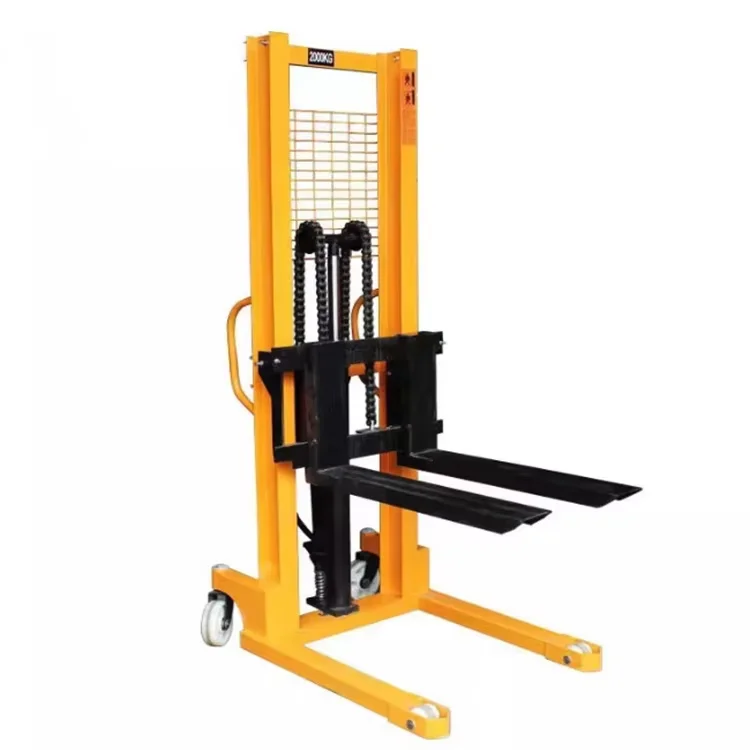 

FOR 1000/2000/3000KG Stacker Hoist Portable Stacker Hoist Narrow Electric Pallet Forklift Stacker