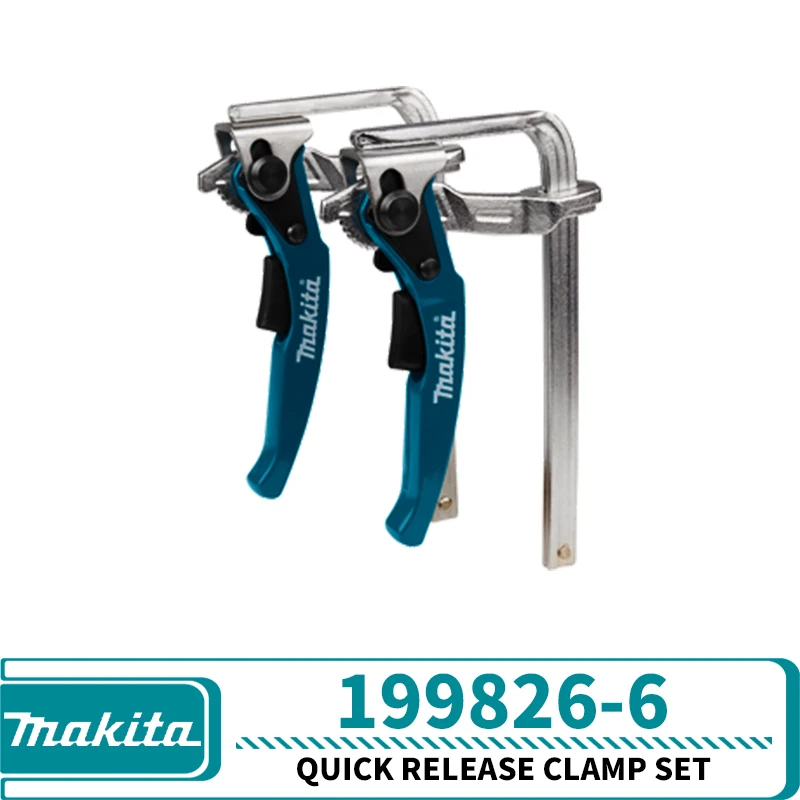 Makita 198885-7ガイドレール199826-6クイックリリースクランプセット196664-7マイターガイド194385-5クランプセットネジソー用