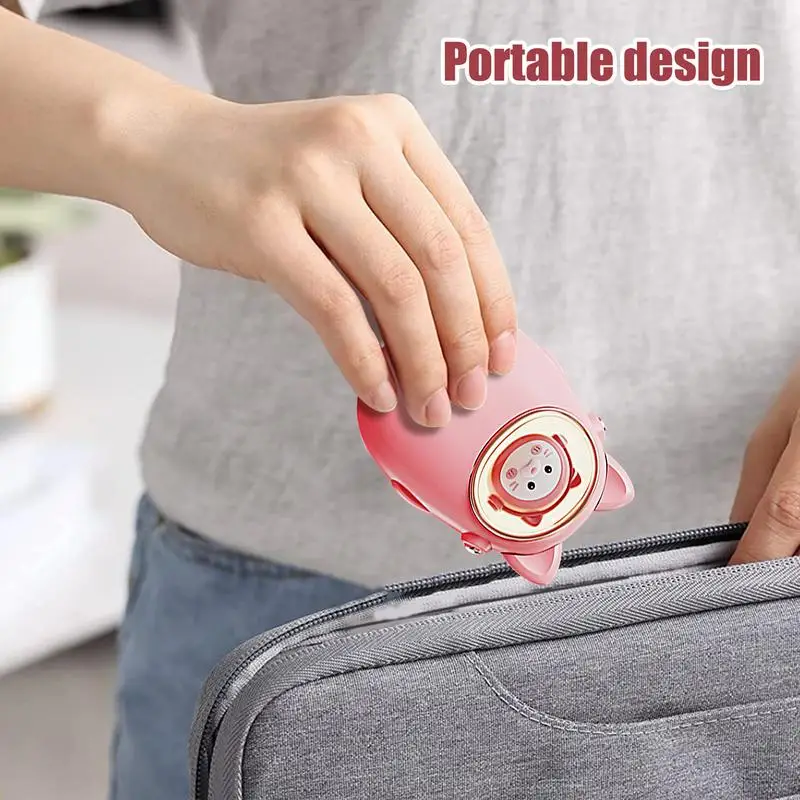 3000mAh Rechargeable Portable Cute Hand Warmer Animal Shaped Design Versatile Night Light Stove Hand Warmer For winter home