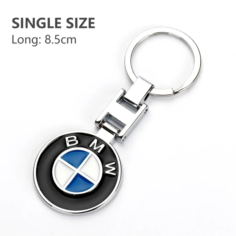 BMW Keychain Metal Emblem Style Black keyring for m e90 g26 e60 e46 f10 f30 e39 e36 f20 car motorcycle accessories Fashion Gift