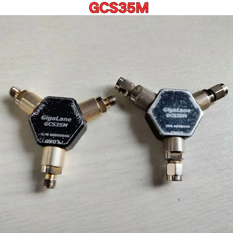 Second-hand 3.5mm calibration piece GCS35M, frequency to 9GHz, functional test is normal